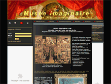 Tablet Screenshot of musee-imaginaire.com